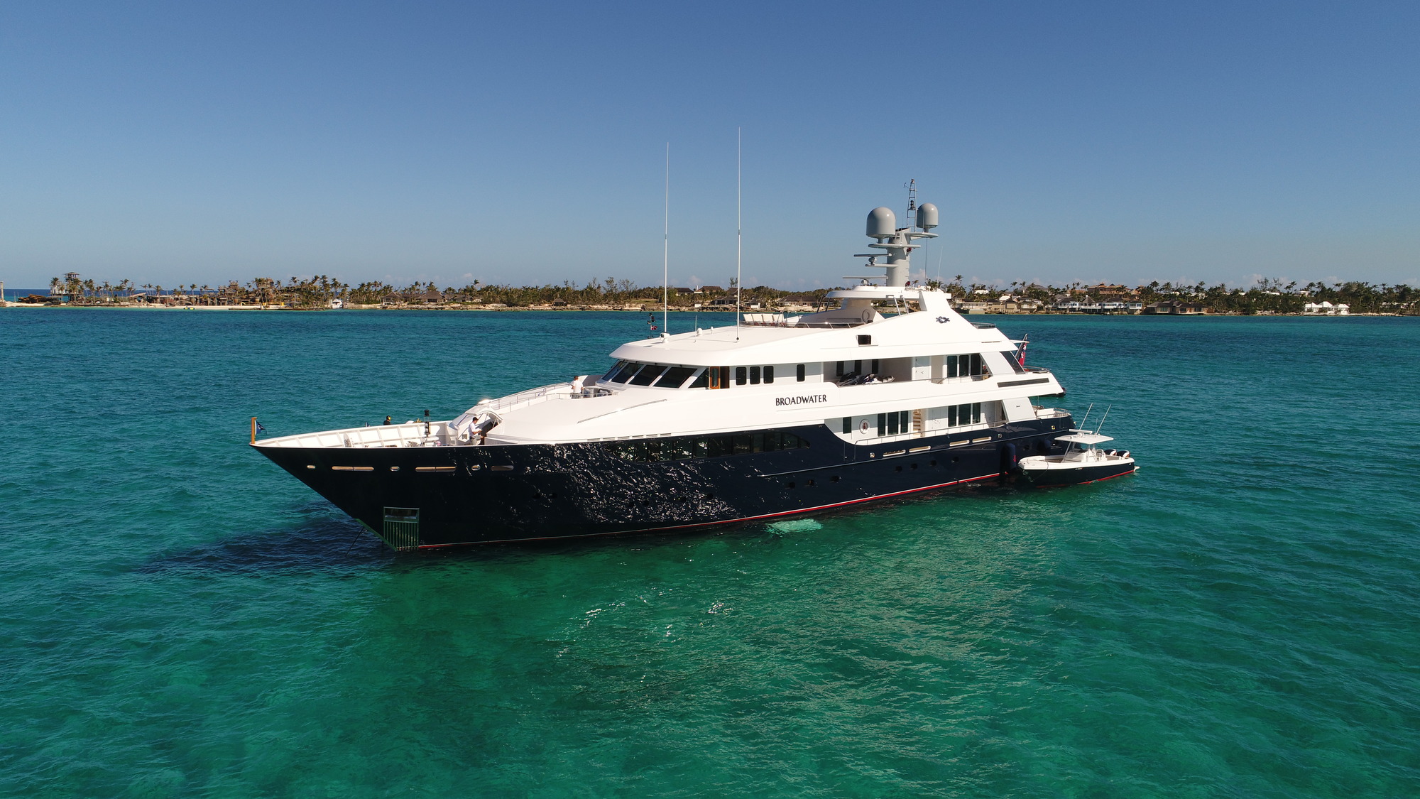 BROADWATER Yacht Charter Details, Feadship CHARTERWORLD Luxury